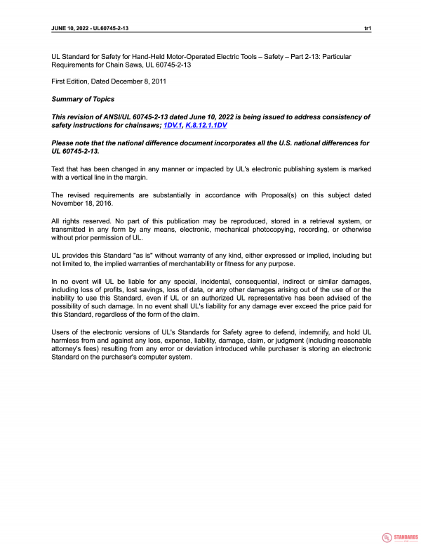 UL 60745-2-13 PDF